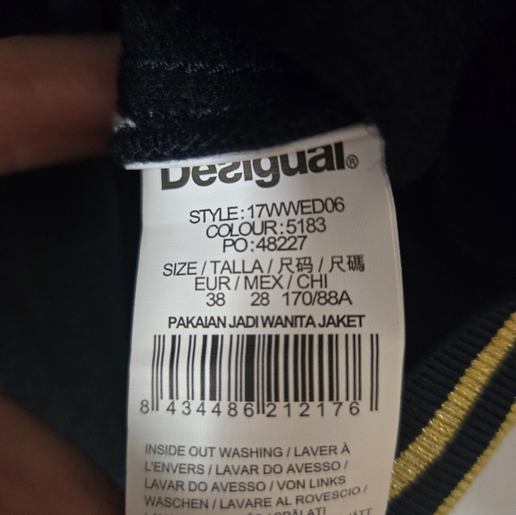 Desigual Xotic Laudio Denim Jacket 38 EUR - Picture 12 of 12